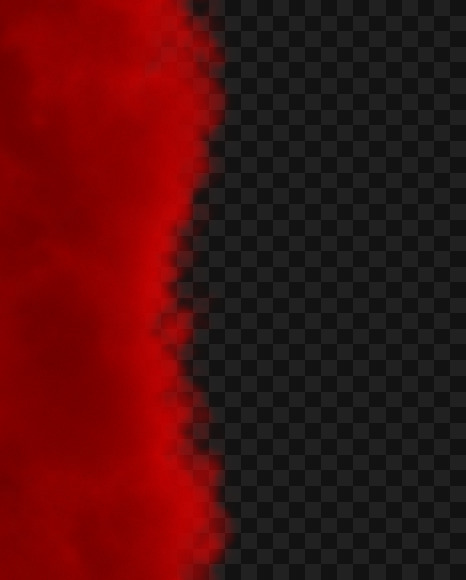 Letter I from Red Smoke Font on Yellow Images Creative Fonts - S72621