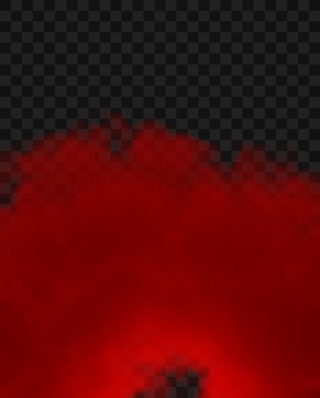 9 from Red Smoke Font on Yellow Images Creative Fonts - S72648
