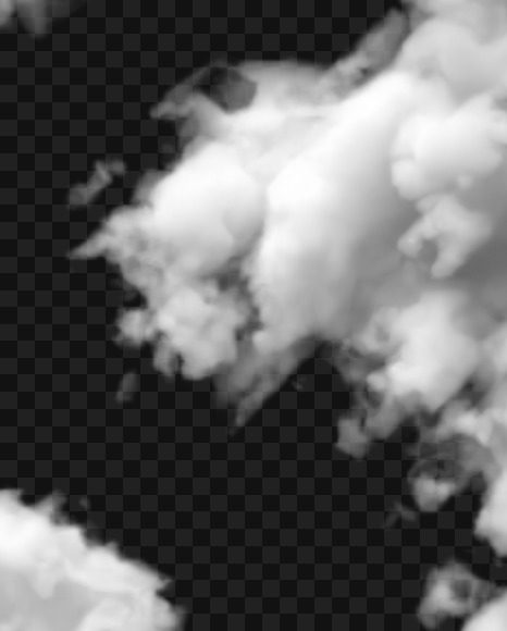 3 from White Dense Clouds on Yellow Images Creative Fonts - S72720