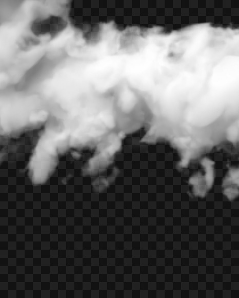 Letter L from White Dense Clouds on Yellow Images Creative Fonts - S72703