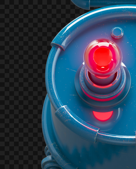 Exclamation off from Nuclear smile alphabet on Yellow Images Creative Fonts - S72808