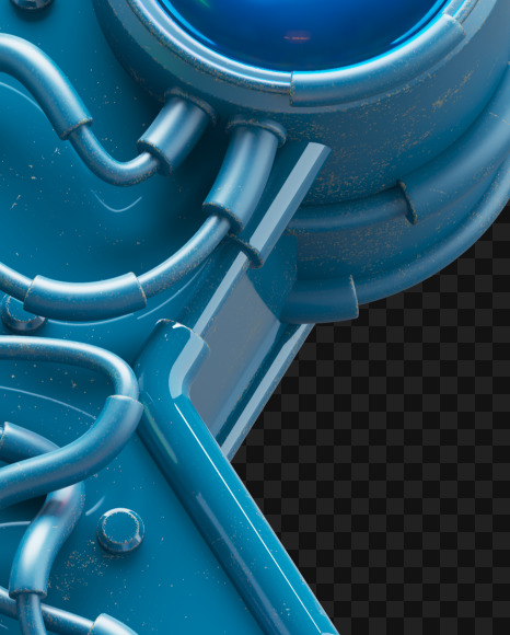 Letter K from Nuclear smile alphabet on Yellow Images Creative Fonts - S72755