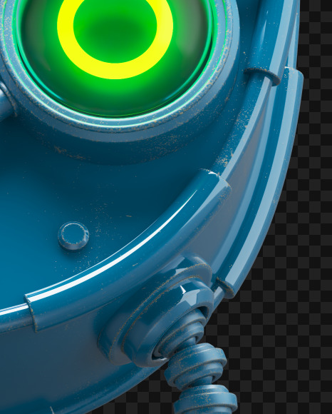 6 from Nuclear smile alphabet on Yellow Images Creative Fonts - S72799