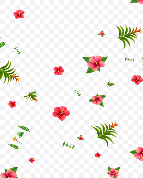 Letter R from Tropical Leaves Font on Yellow Images Creative Fonts - S73162