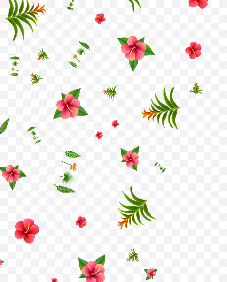 Letter Y from Tropical Leaves Font on Yellow Images Creative Fonts - S73169