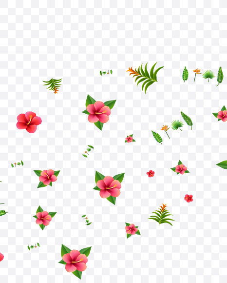 Letter F from Tropical Leaves Font on Yellow Images Creative Fonts - S73150