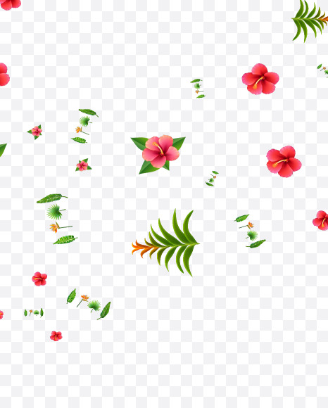 Letter J from Tropical Leaves Font on Yellow Images Creative Fonts - S73154