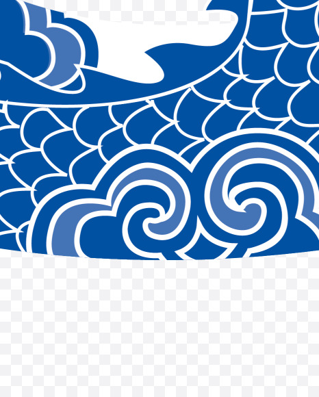 07 from Chinese style blue and white porcelain decorated with letters on Yellow Images Creative Fonts - S73714