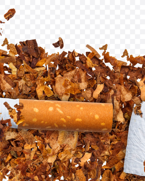 Letter Q from Numbers and letters made of cigarettes on Yellow Images Creative Fonts - S74176