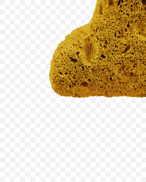 Letter I from Yellow sponge alphabet on Yellow Images Creative Fonts - S74225