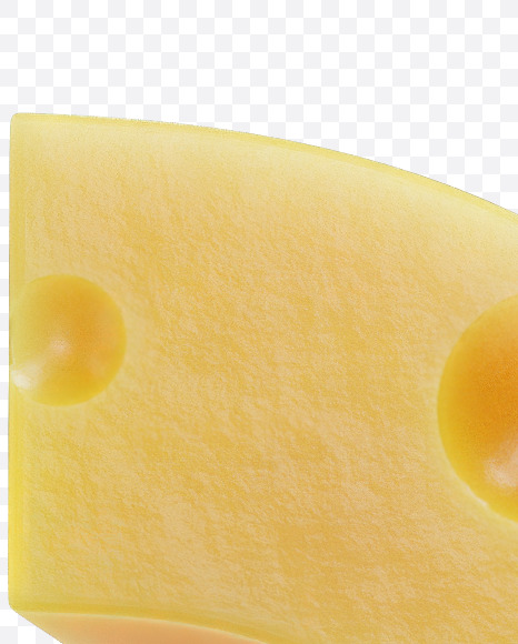 Letter X from Cheese Alphabet on Yellow Images Creative Fonts - S74388