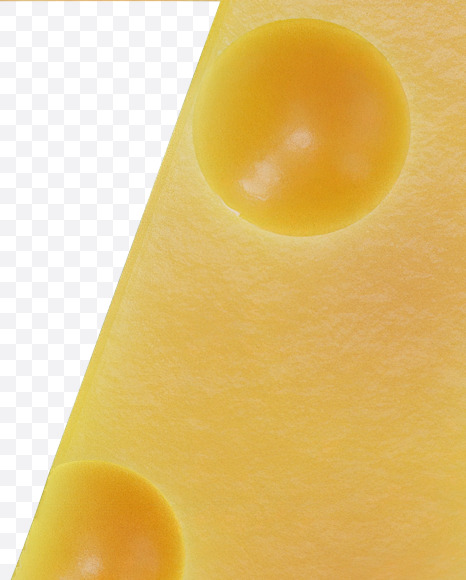 7 from Cheese Alphabet on Yellow Images Creative Fonts - S74398