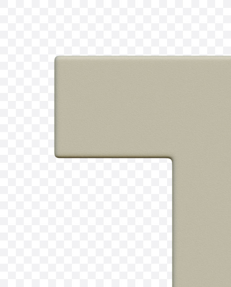 Letter T from Gboy 3d Alphabet - View 1 on Yellow Images Creative Fonts - S75729