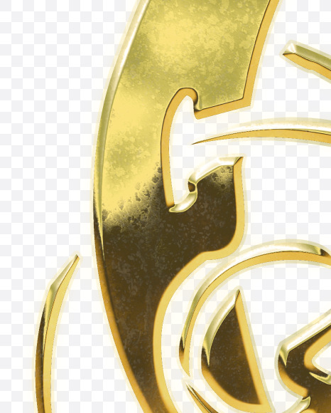 Letter G from Golden Gothic Alphabet on Yellow Images Creative Fonts - S75111