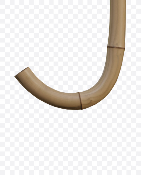 Letter J from Bamboo Alphabet - View 1 on Yellow Images Creative Fonts - S77687