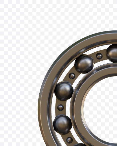 9 from Bearing Alphabet - View 1 on Yellow Images Creative Fonts - S78510