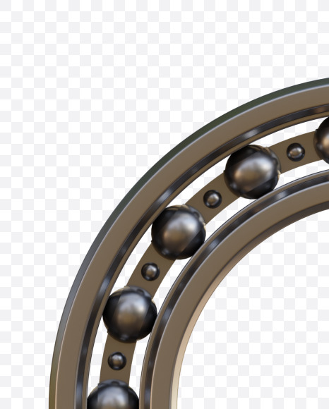 Letter C from Bearing Alphabet - View 1 on Yellow Images Creative Fonts - S78478