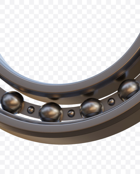 Letter O from Bearing Alphabet - View 5 on Yellow Images Creative Fonts - S78532