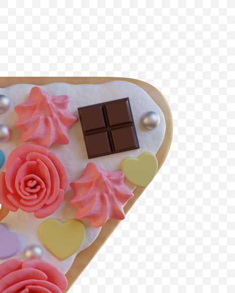 Letter Z from Birthday Cake Alphabet - View 1 on Yellow Images Creative Fonts - S78339