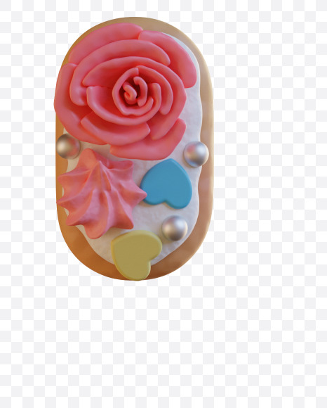 symbols from Birthday Cake Alphabet - View 1 on Yellow Images Creative Fonts - S78355