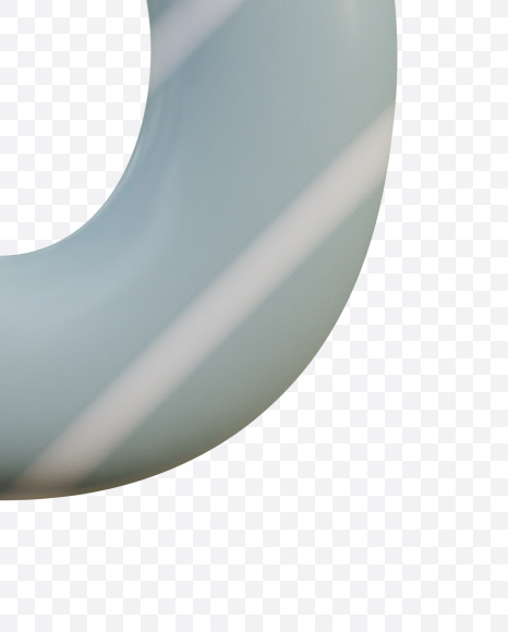 Letter O from Birthday Candle Alphabet - View 1 on Yellow Images Creative Fonts - S77818