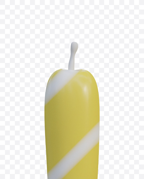 ! from Birthday Candle Alphabet - View 1 on Yellow Images Creative Fonts - S77840