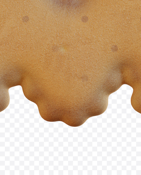 Letter M from Bisquits Alphabet - View 1 on Yellow Images Creative Fonts - S78242