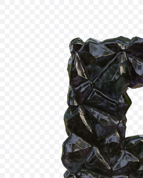 5 from Black Planet Alphabet on Yellow Images Creative Fonts - S78632