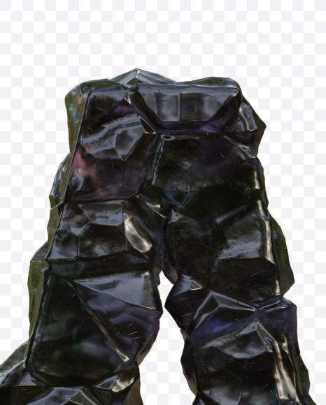 Letter W from Black Planet Alphabet on Yellow Images Creative Fonts - S78624