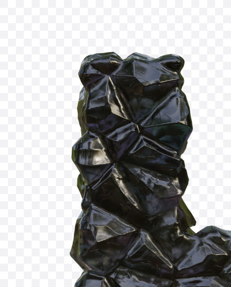 Letter H from Black Planet Alphabet on Yellow Images Creative Fonts - S78609