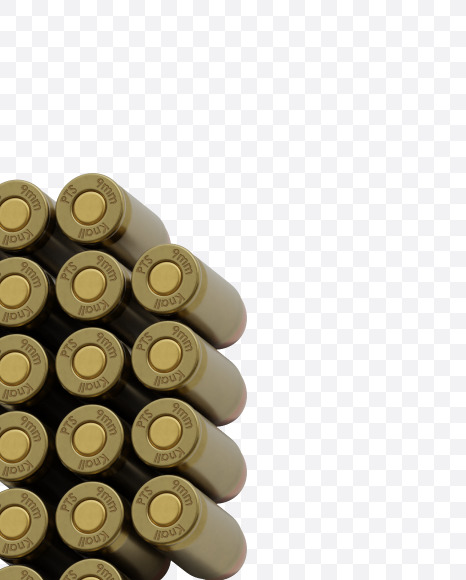 ? from Bullets 3D Alphabet on Yellow Images Creative Fonts - S78718