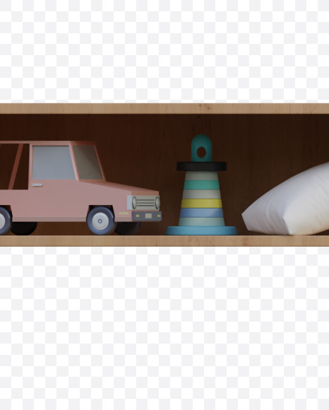 symbols from Cabinet Shelves Alphabet on Yellow Images Creative Fonts - S78935