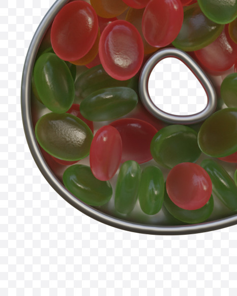 & from Candies In The Box Alphabet on Yellow Images Creative Fonts - S79789