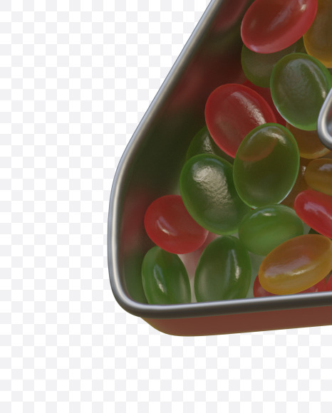 Letter Z from Candies In The Box Alphabet on Yellow Images Creative Fonts - S79817