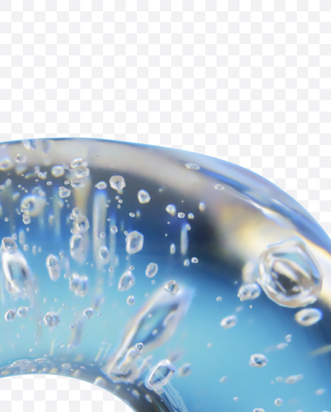 euro from Water alphabet on Yellow Images Creative Fonts - S81030