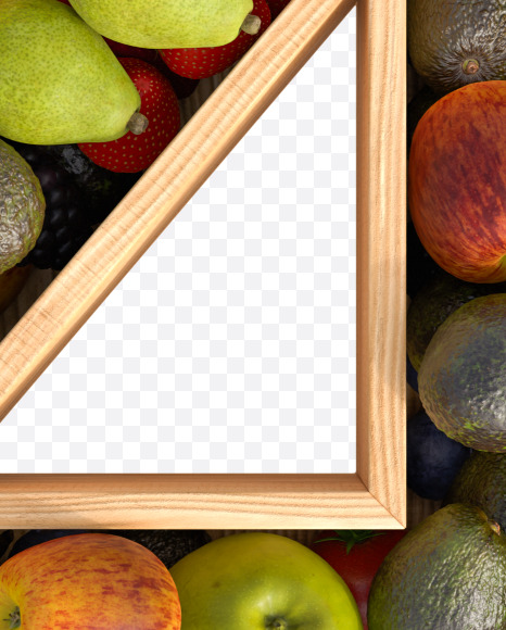 Fruit 4 from Fresh fruits alphabet on Yellow Images Creative Fonts - S81753