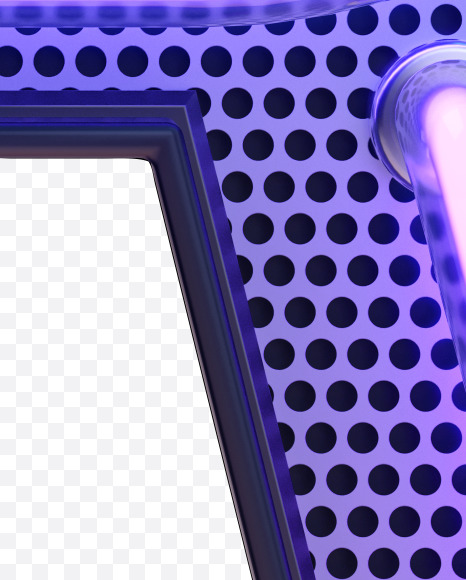 Letter R from Neon font on Yellow Images Creative Fonts - S81915