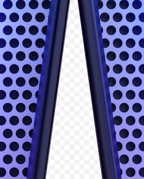 Letter A from Neon font on Yellow Images Creative Fonts - S81898