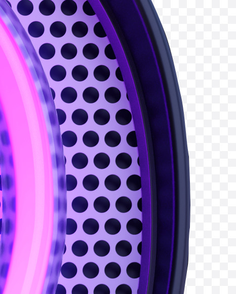 3 from Neon font on Yellow Images Creative Fonts - S81927