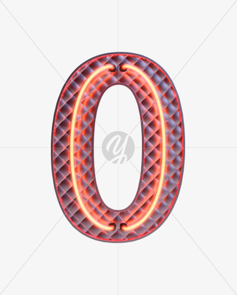 Neon numbers - Creative Fonts
