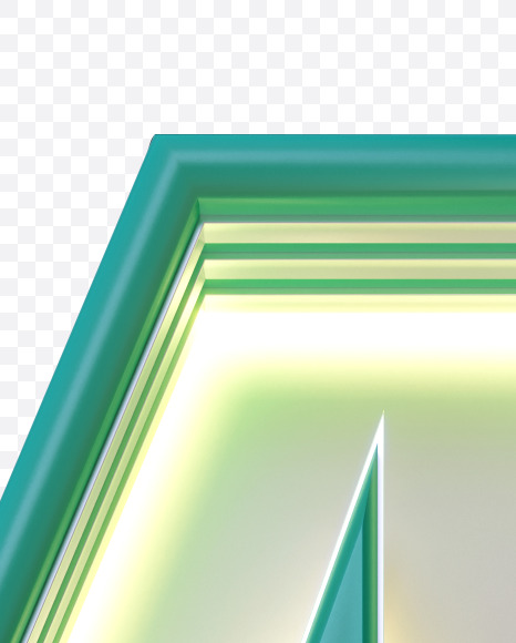 4_4 copy from Neon retro numbers on Yellow Images Creative Fonts - S81987
