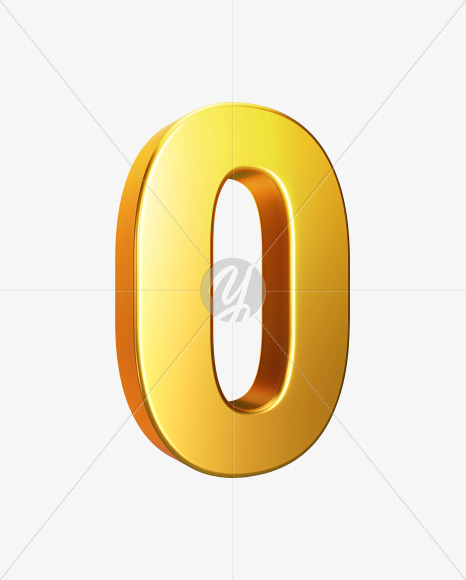 Golden numbers - Creative Fonts