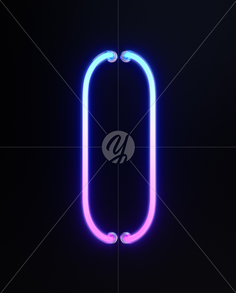 Neon digits - Neon