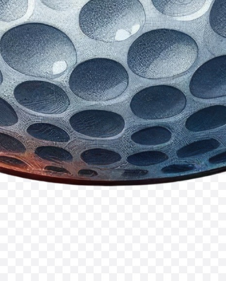 Letter O from Golf Doodle Alphabet on Yellow Images Creative Fonts - S82458