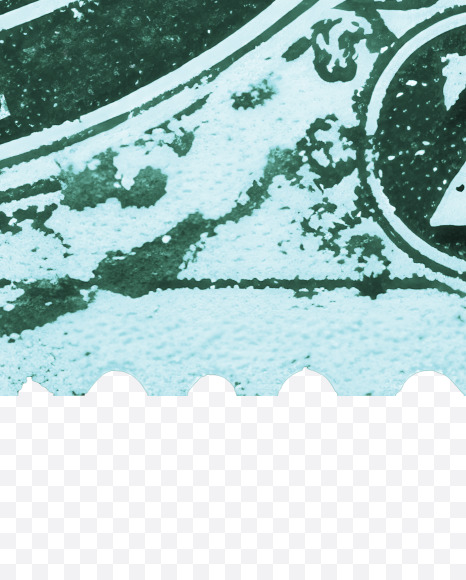 Letter Z from Vintage postage stamp alphabet on Yellow Images Creative Fonts - S82506