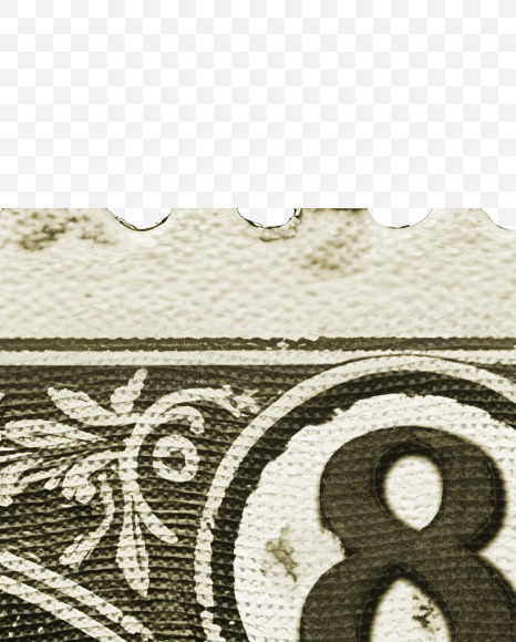 8 from Vintage postage stamp alphabet on Yellow Images Creative Fonts - S82515