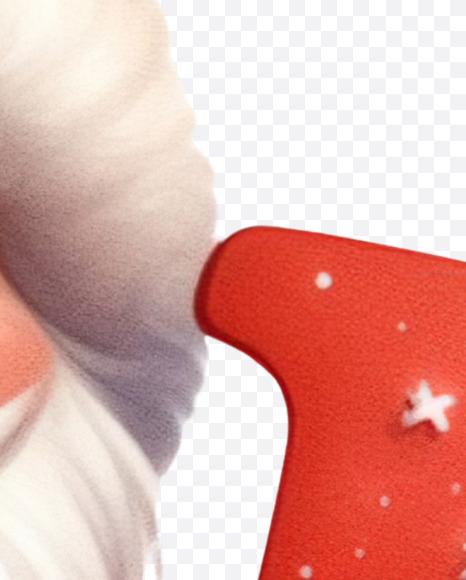 Letter L from Christmas Font on Yellow Images Creative Fonts - S82731
