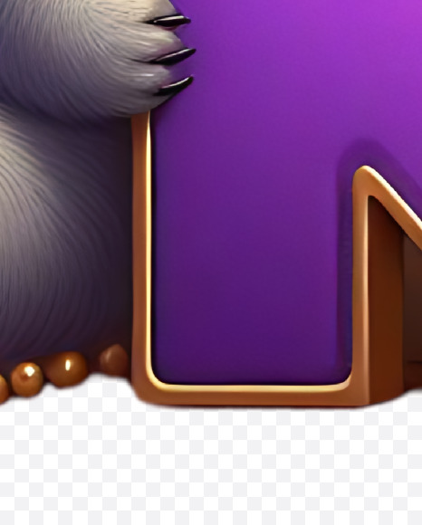 Letter K from Mardi Grass Alphabet on Yellow Images Creative Fonts - S82771