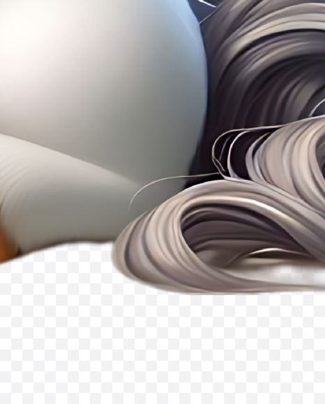 Letter U from Mardi Grass Alphabet on Yellow Images Creative Fonts - S82759