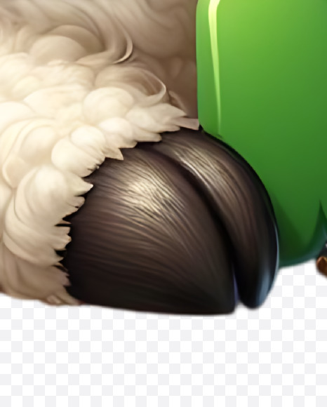 Letter S from Mardi Grass Alphabet on Yellow Images Creative Fonts - S82762